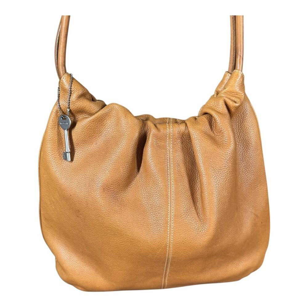 Fossil Leather Keyper Hobo Shoulder Bag - image 2